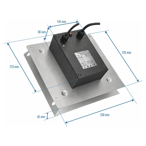 Modul grijača s ventilatorom, 2,7 kW – za vrtne pušnice - 5