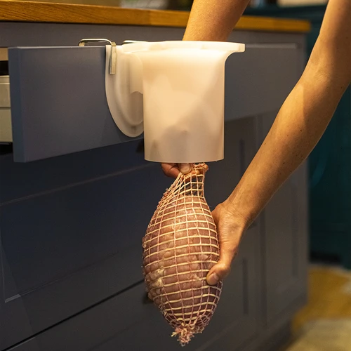 Mreža za mesne proizvode dimenzija 18 cm x 3 m, s toplinskom otpornošću do 220°C - 6