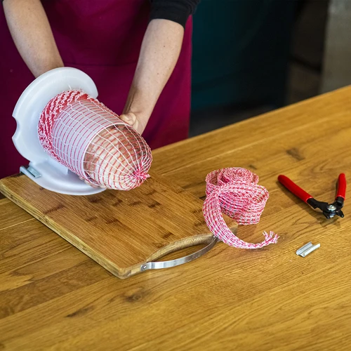 Mrežica za mesne proizvode od najlona 4 m x 22 cm s termičkom otpornošću do 125°C - 3