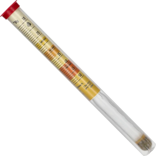 Nelomljiv areometar za medovinu s epruvetom, raspon mjerenja 10-50°Blg - 3