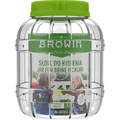 Nerazbijajuća tegla za kiseljenje, 3 L - 3