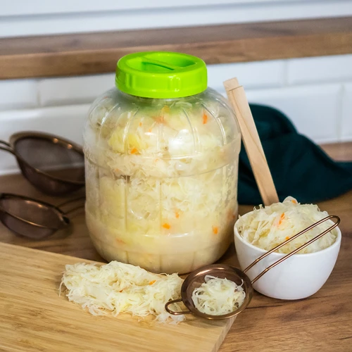 Nerazbijajuća, višenamjenska staklenka za kiseljenje + kliješta, 5L - 8