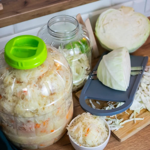 Nerazbijajuća, višenamjenska staklenka za kiseljenje + kliješta, 5L - 10