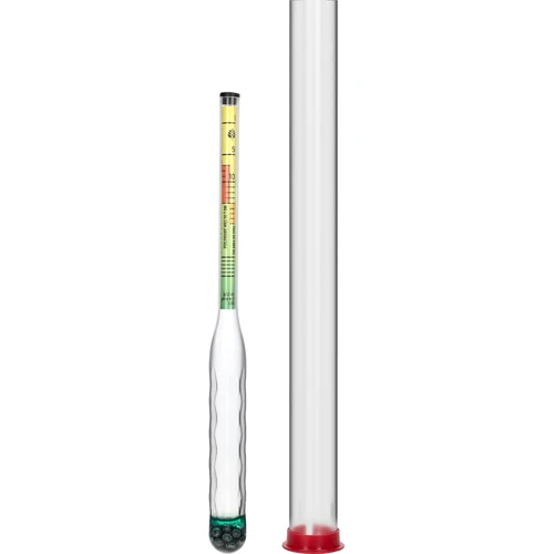 Nerazbijivi salinometar s epruvetom, raspon mjerenja: 0-300 g soli/L