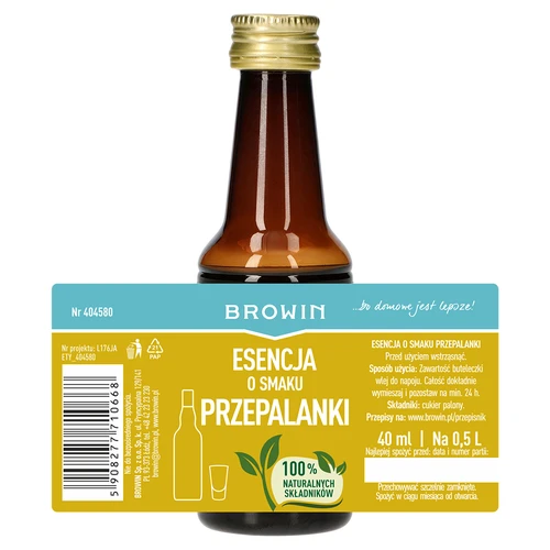 Okusna esencija - karamelizirana na 0,5 L - 40 ml - 5
