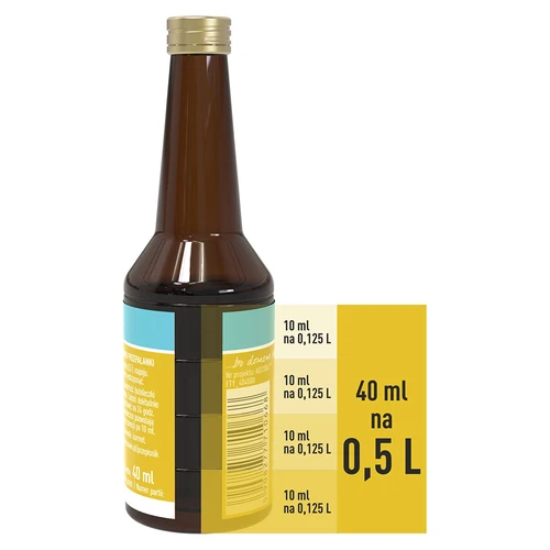 Okusna esencija - karamelizirana na 0,5 L - 40 ml - 6