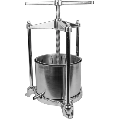 Okvirna preša za voće - nehrđajući čelik, 5 l