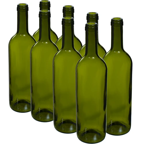 Olivna boca za vino 0,75 L - paket 8 kom.