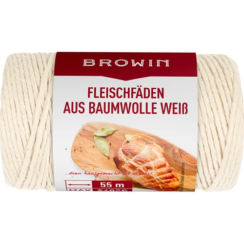 Pamučne niti za meso bijele (240°C) 55 m - 2