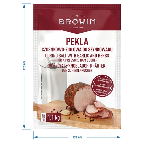Peklosól Pekla češnjakovo-biljna za šunkovar, 100 g - 5
