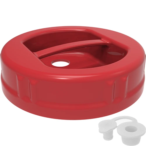Plastični poklopac fi 100 twist-off s otvorom i čepom