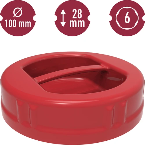 Plastični poklopac fi100 TO - 5