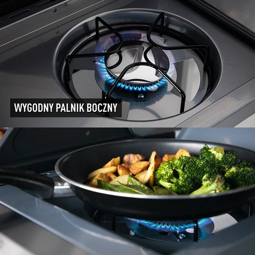 Plinski roštilj dragON BBQ201, 18,8 kW, srebrni - 7
