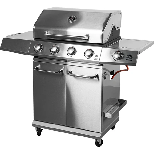 Plinski roštilj dragON BBQ201, 18,8 kW, srebrni