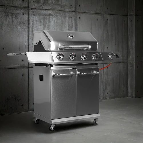 Plinski roštilj dragON BBQ201, 18,8 kW, srebrni - 4