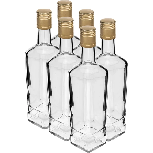 Pryncypalna boca 500 ml s čepom, 6 kom.