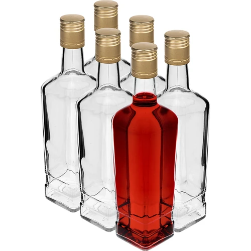 Pryncypalna boca 500 ml s čepom, 6 kom. - 2