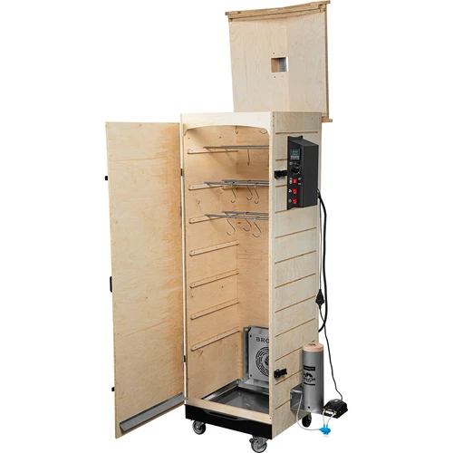 Pušnica dragON PLYWOOD NATURE – bezokvirna, modularna, s digitalnim upravljačem, 320L - 3