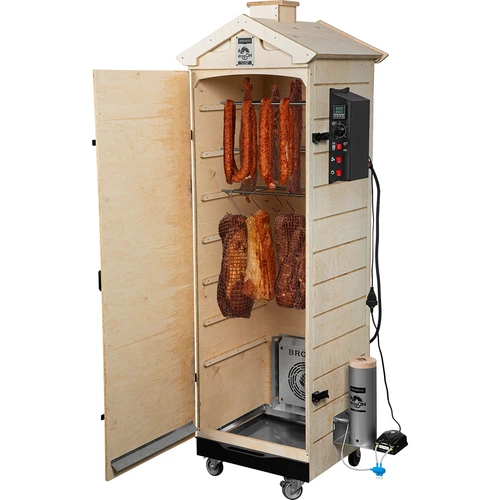Pušnica dragON PLYWOOD NATURE – bezokvirna, modularna, s digitalnim upravljačem, 320L - 4