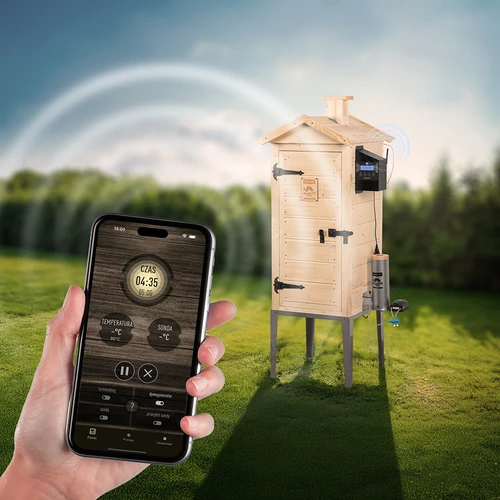 Pušnica s Wi-Fi, 200 L – dragON WOOD 100IQ s električnim grijaćim modulom i upravljačem - 7