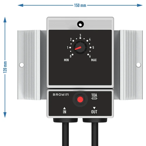 Regulator snage grijača, do 2 kW - 5