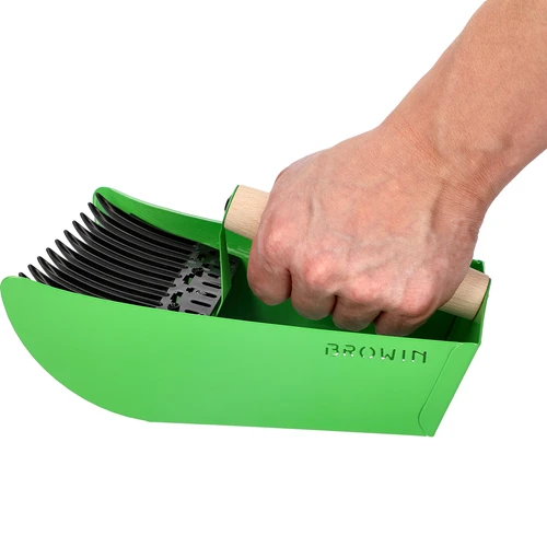 Sakupljač za sitno voće, metalni zeleni - 6