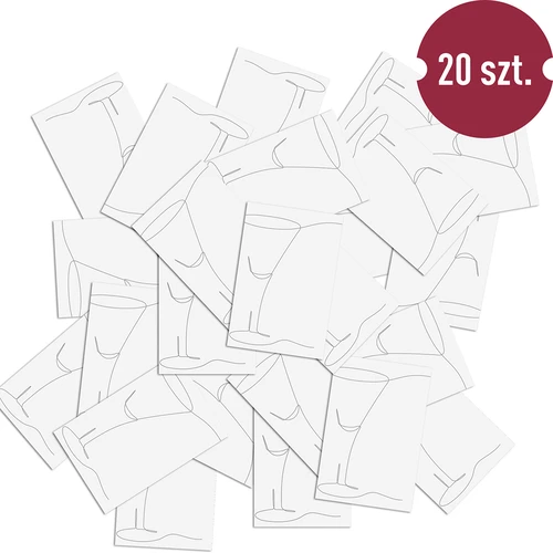 Samoljepljive etikete 60 x 90 mm za boce, likere, alkohol, votku - 20 kom. - 4