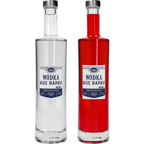 Samoljepljive etikete 60x90 mm za boce, votku, bijele, 20 kom. - 6