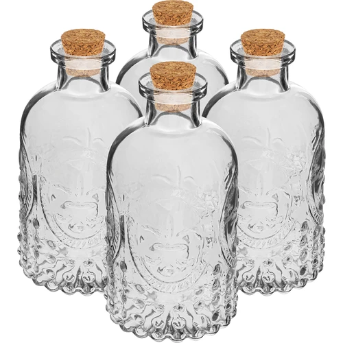 Set bočica s čepovima, 240 ml - 4 kom.