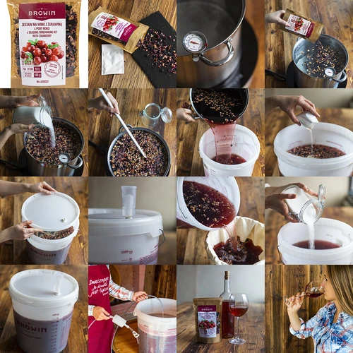 Set za vino 4 GODIŠNJA DOBA – Brusnica - 5