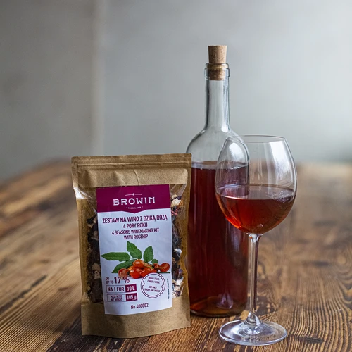 Set za vino 4 GODIŠNJA DOBA - Divlja ruža - 4