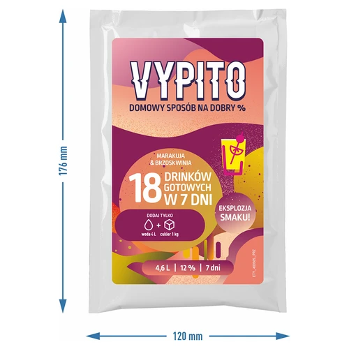 Set za zabavu - Vypito Marakuja i breskva - 3