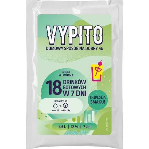 Set za zabavu - Vypito Menta i limeta - 2