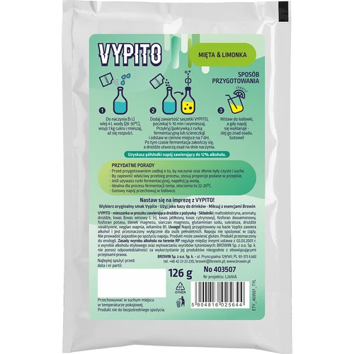 Set za zabavu - Vypito Menta i limeta - 3