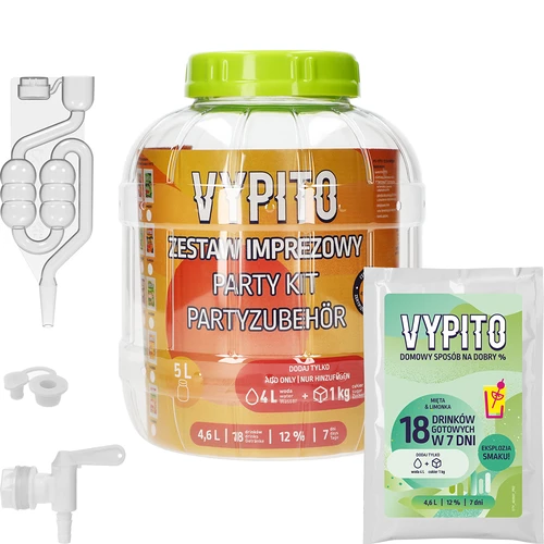 Set za zabavu - Vypito Menta i limeta