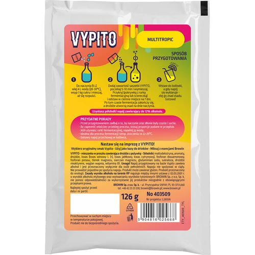 Set za zabavu - Vypito Multitropic - 3