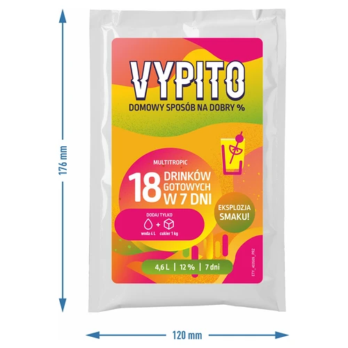 Set za zabavu - Vypito Multitropic - 5