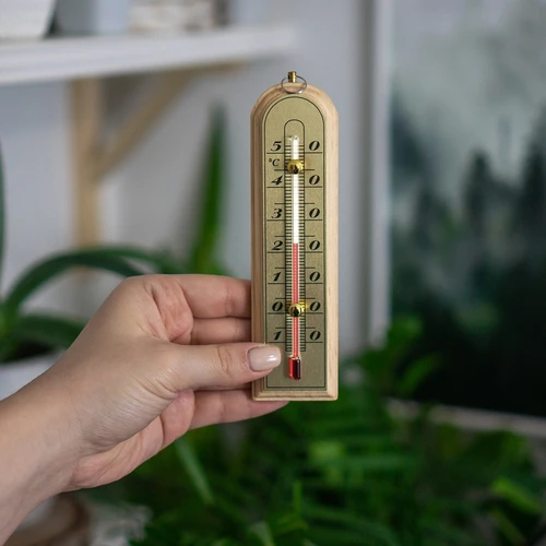 Sobni termometar sa zlatnom skalom (-10°C do +50°C) 16cm - 3