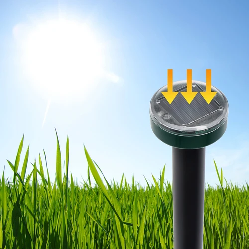 Solarni odvraćivač krtica – učinkovita, sigurna i humana zaštita vrta, set 4 komada - 11