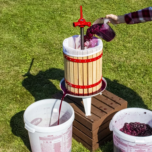 Spremnik za fermentaciju 30L s tiskom, 2 cijevi - 11