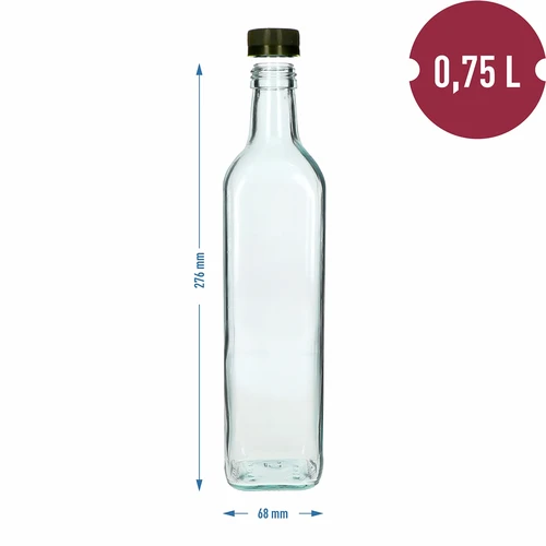 Boca Marasca 750 ml s navojnim čepom, 1 kom. - 4