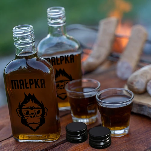 Pljoska 200 ml s navojnim čepom, motiv „Majmunčić”, 1 kom. - 6