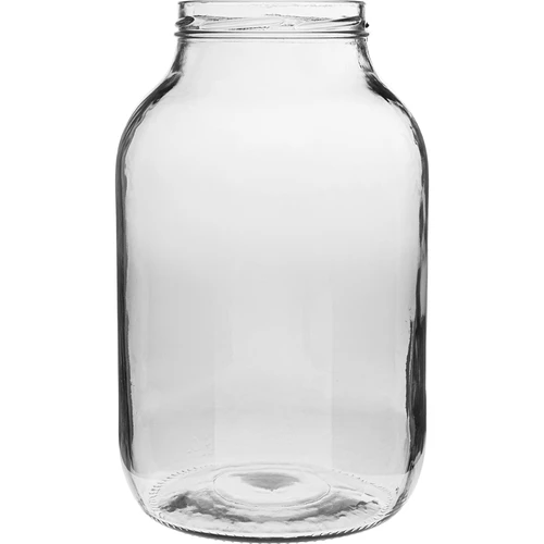 Staklenka 4L s crnim poklopcem ø 100 - 3