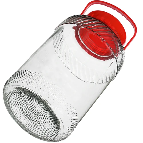 Staklenka 8 L s plastičnim poklopcem - 4