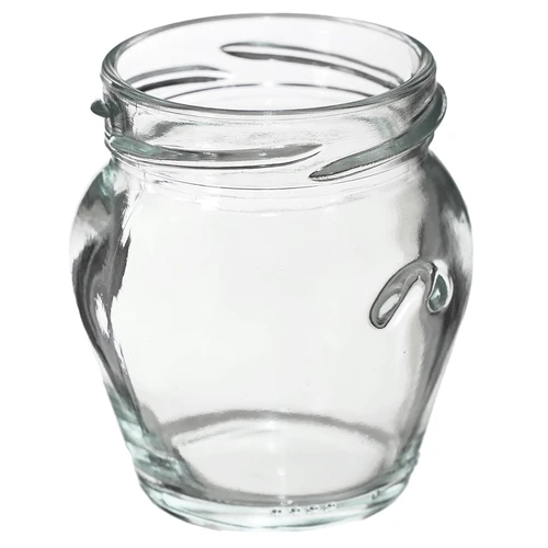 Staklenka TO 106 ml Amfora s obojenim poklopcem fi 53 - 8 kom. - 4