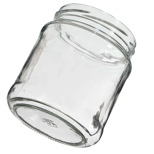 Staklenka TO 500 ml s zlatnim poklopcem fi82/6 - 6 kom. - 4