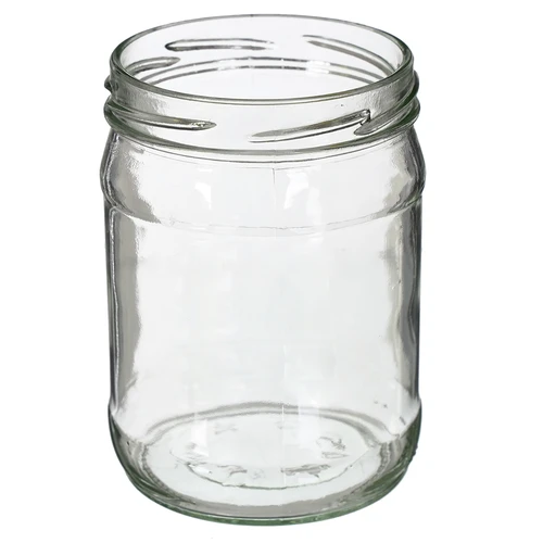 Staklenka twist off 500 ml s šarenim poklopcem fi82/6 - 6 kom. - 3
