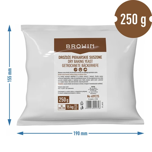 Suhi pekarski kvasac, 250g - 4