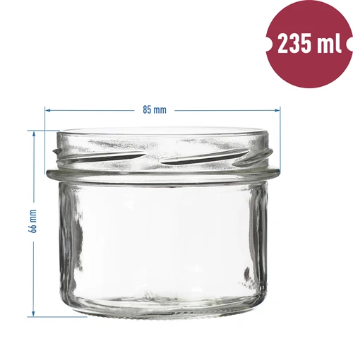 Tegla TO 235 ml s poklopcem u boji fi82 - 6 kom. - 5