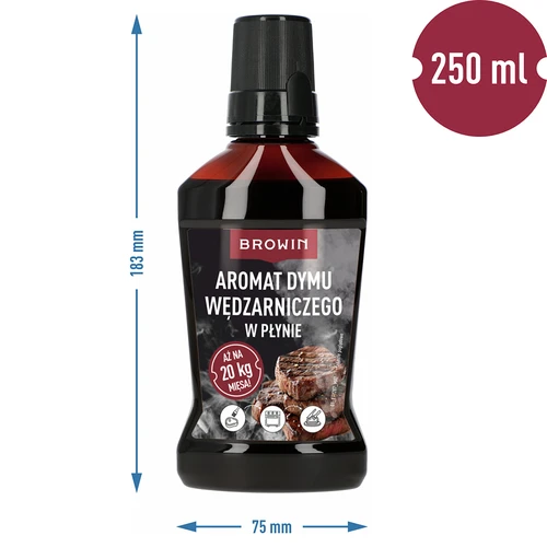 Tekući dim – aroma dimljenja, za 20 kg, 250 ml - 4